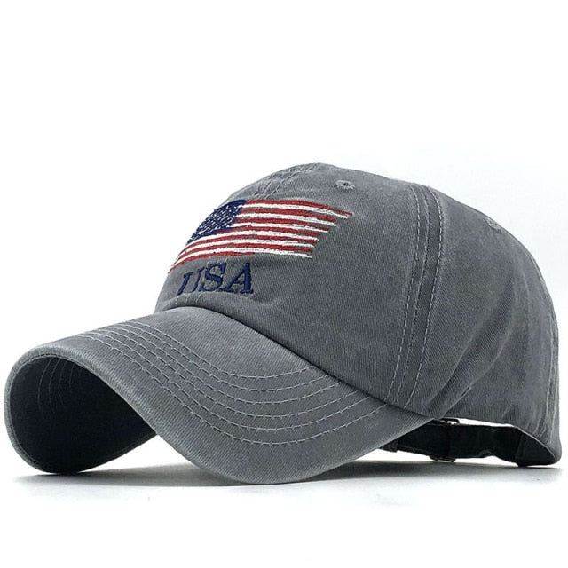 American Flag Baseball Cap