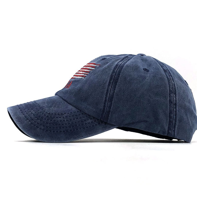 American Flag Baseball Cap