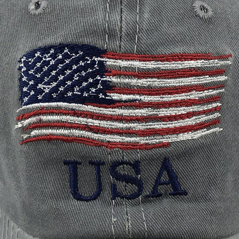 American Flag Baseball Cap