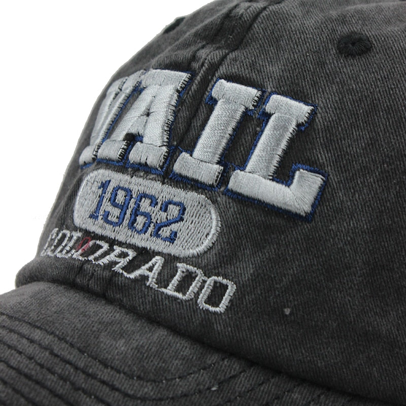 Vintage Washed Cotton Baseball Cap