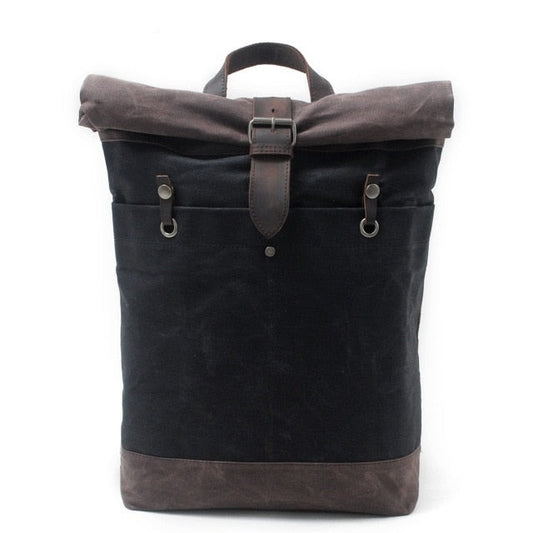 Wax Canvas Casual Backpack