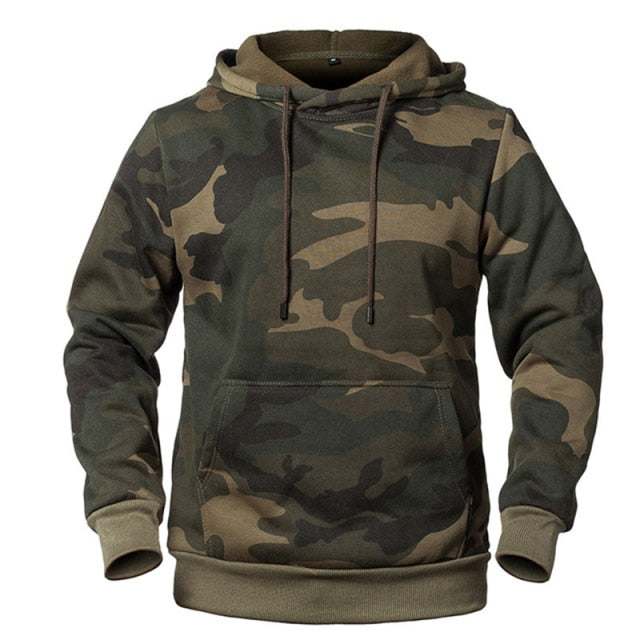 Camouflage Warm Military Hoodie