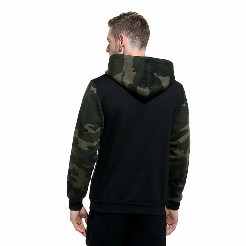 Camouflage Warm Military Hoodie