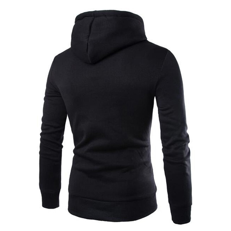 Long Sleeve Slim Fit Pullovers Hoodie