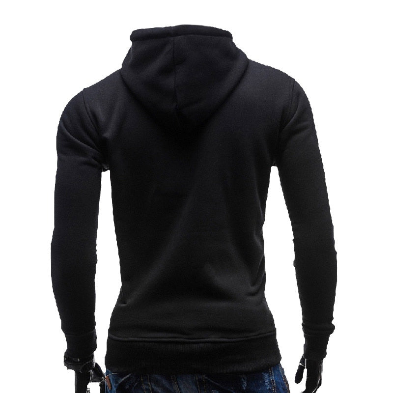 Long Sleeve Slim Fit Pullovers Hoodie