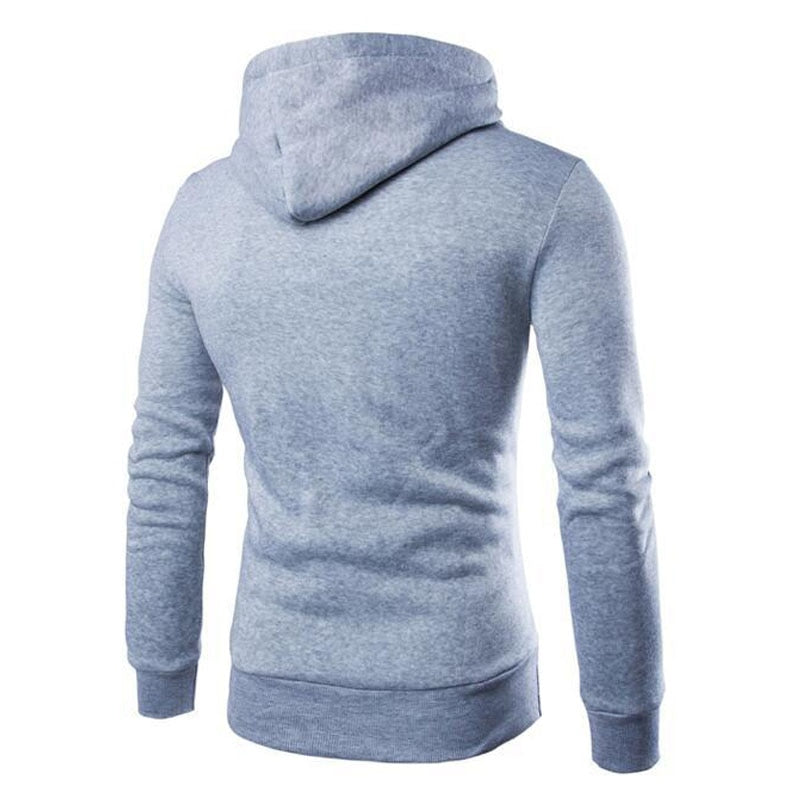 Long Sleeve Slim Fit Pullovers Hoodie