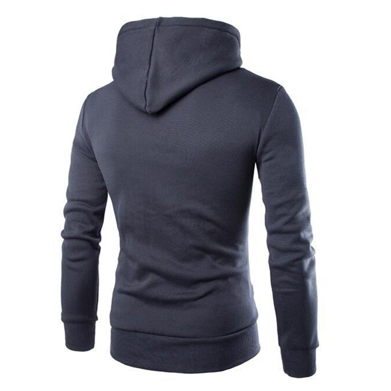 Long Sleeve Slim Fit Pullovers Hoodie