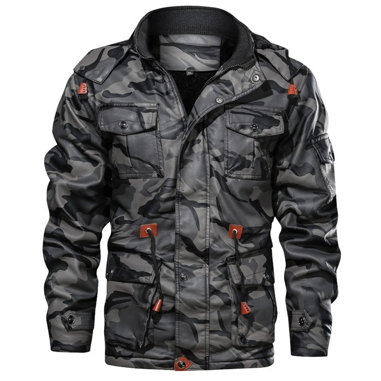 Camouflage Winter Cotton Jacket