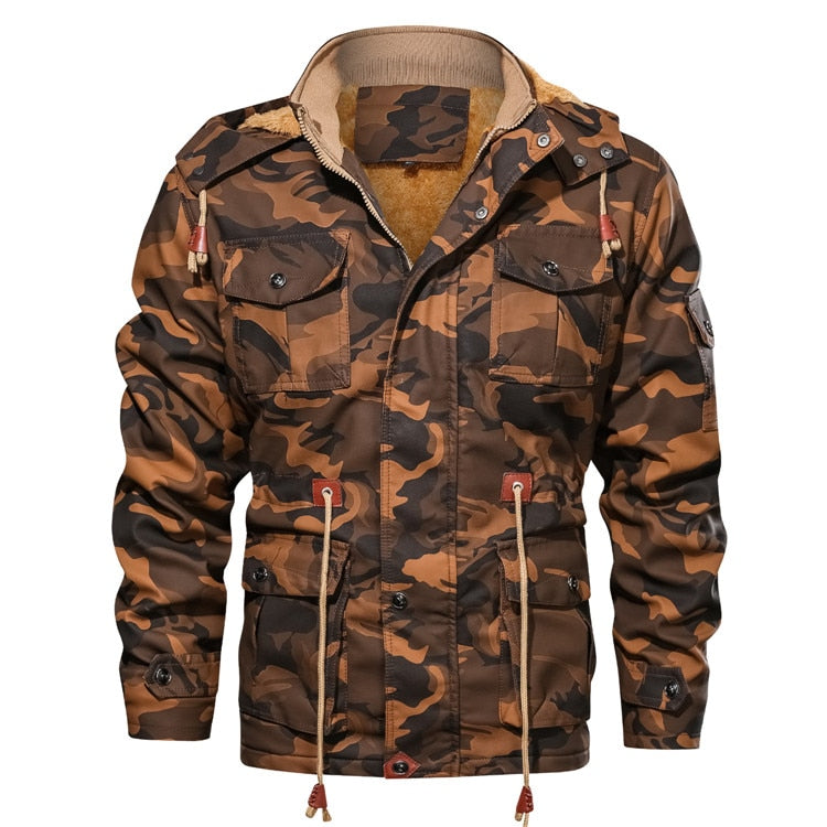 Camouflage Winter Cotton Jacket