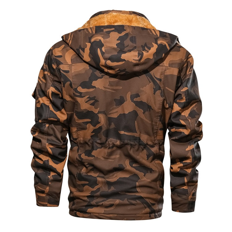 Camouflage Winter Cotton Jacket