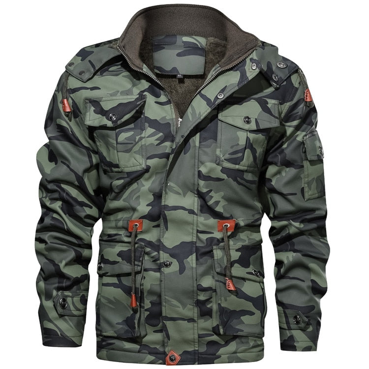 Camouflage Winter Cotton Jacket