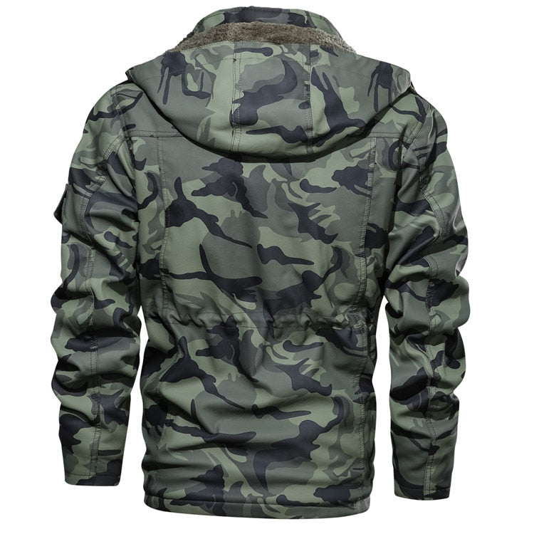 Camouflage Winter Cotton Jacket