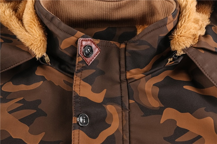 Camouflage Winter Cotton Jacket