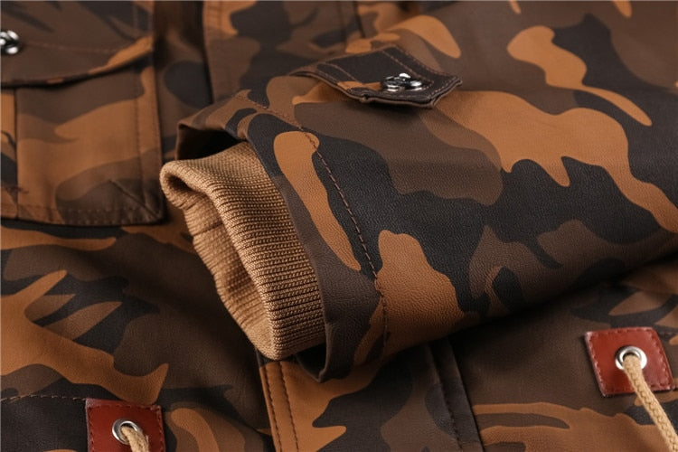 Camouflage Winter Cotton Jacket