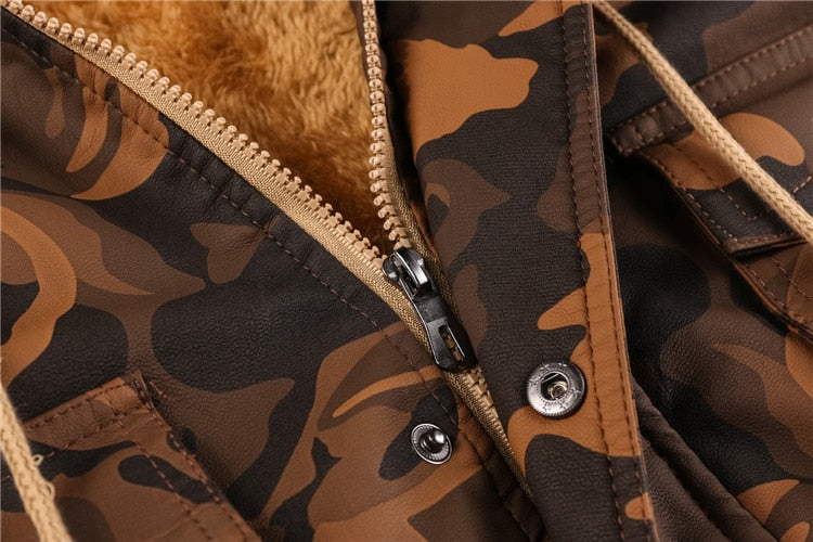 Camouflage Winter Cotton Jacket