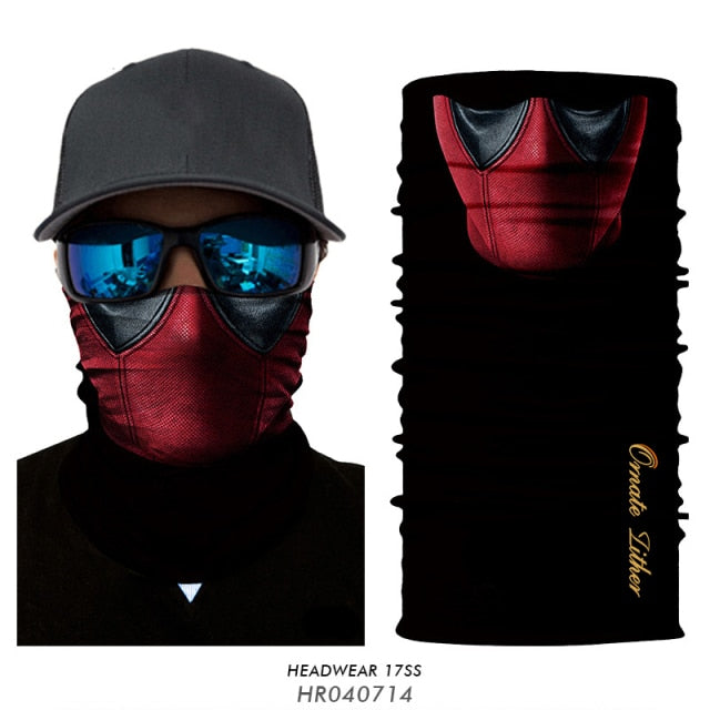 3D Punisher Neck Gaiter Bandana