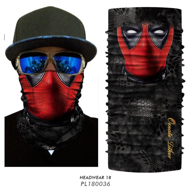 3D Punisher Neck Gaiter Bandana