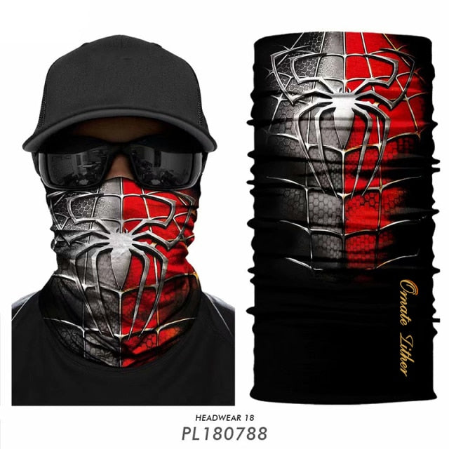 3D Punisher Neck Gaiter Bandana