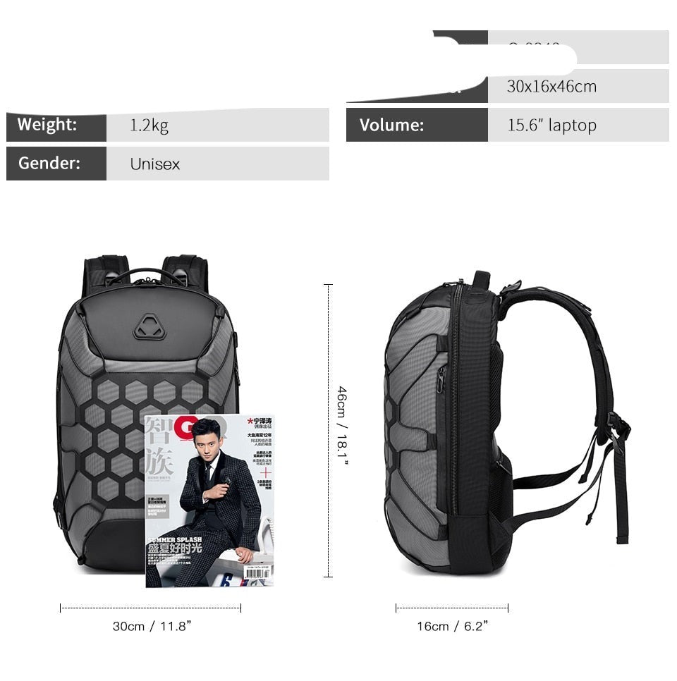 Anti Theft Waterproof Backpack