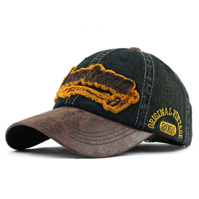 Americana Embroidery Baseball Cap