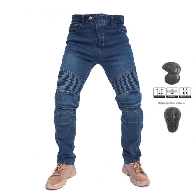 Protective Riding Denim Motorcycle Pants