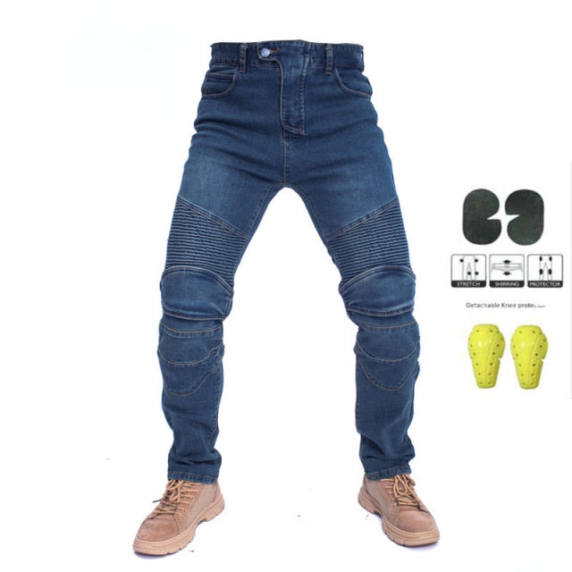 Protective Riding Denim Motorcycle Pants