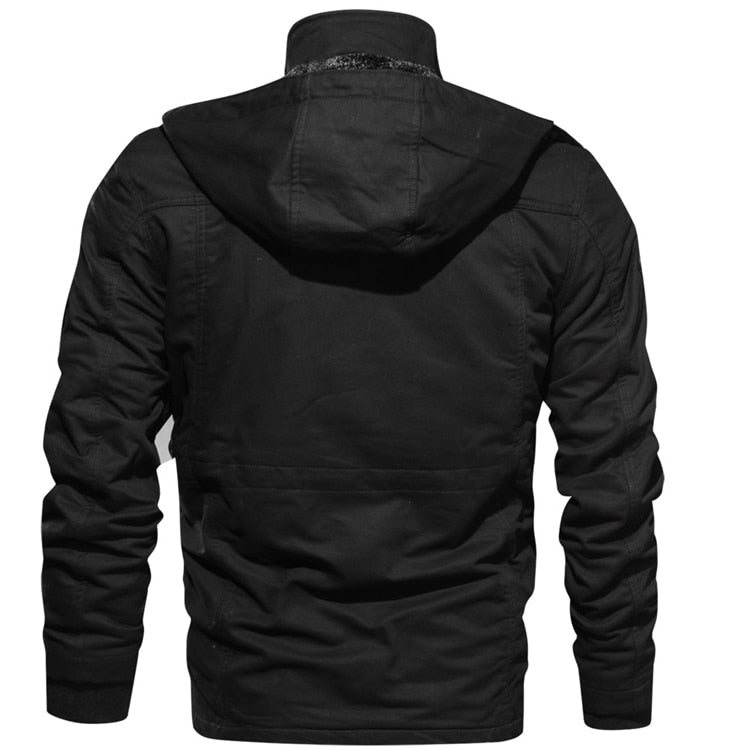 Winter Fleece Warm Hooded Jacket