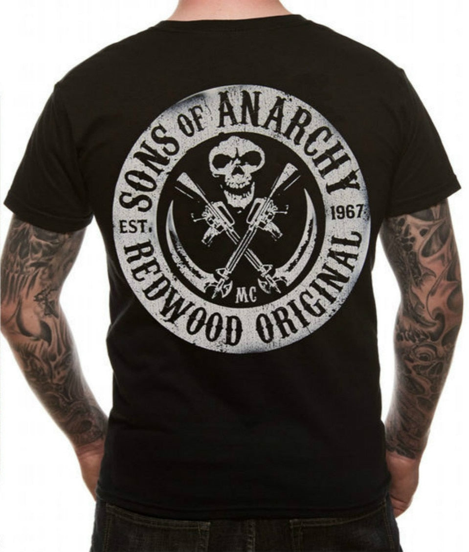 Black Sons Of Anarchy T-Shirt