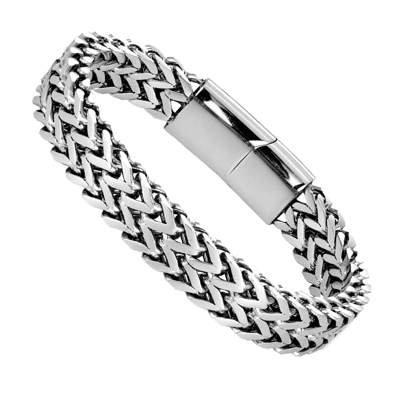 Stainless Steel Curb Chain Bracelet