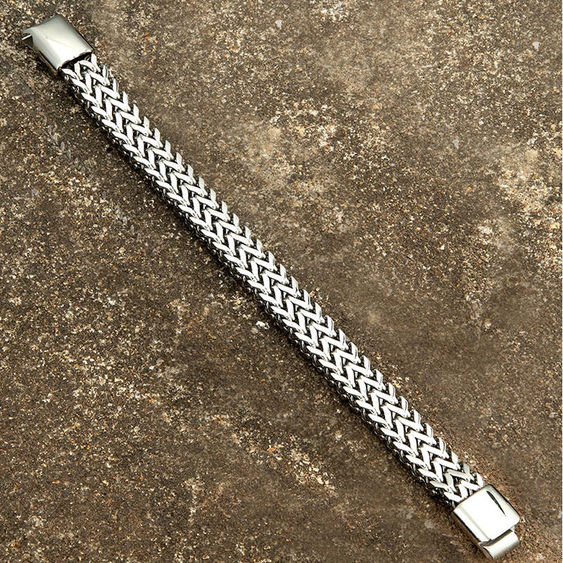 Stainless Steel Curb Chain Bracelet