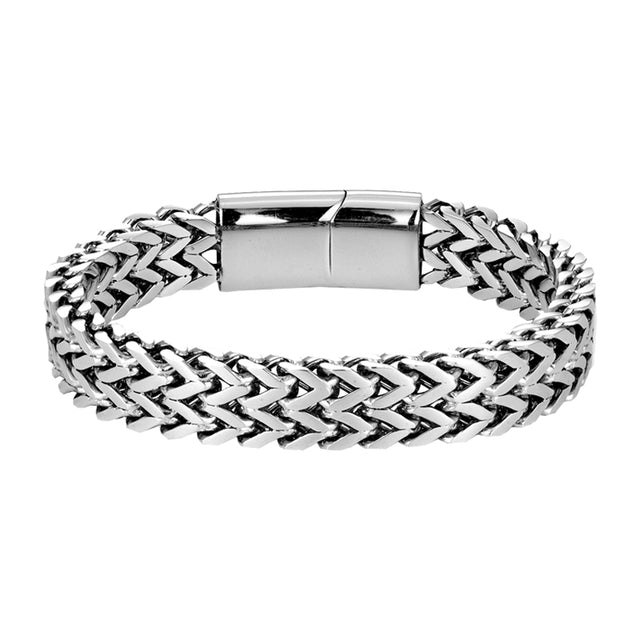 Stainless Steel Curb Chain Bracelet