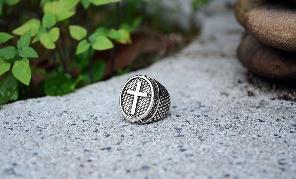 Vintage Cross Ring