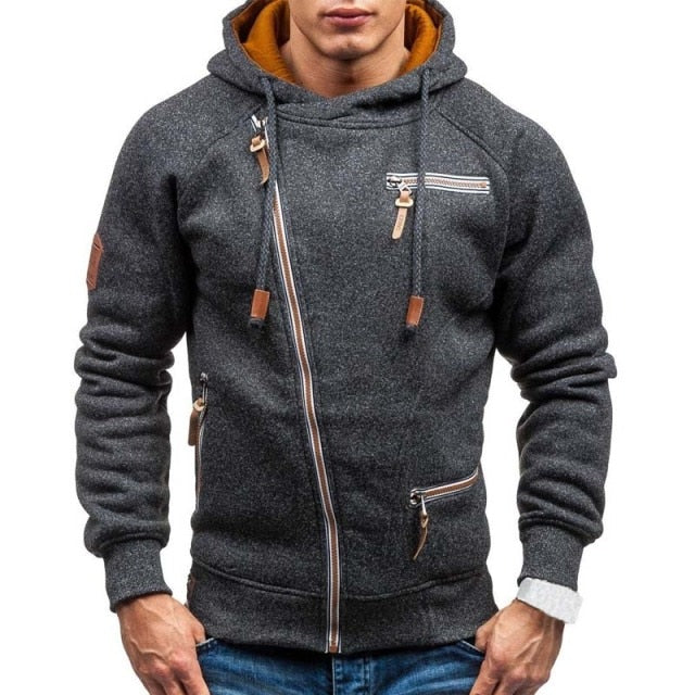 Casual Solid Long Sleeve Warm Hoodies