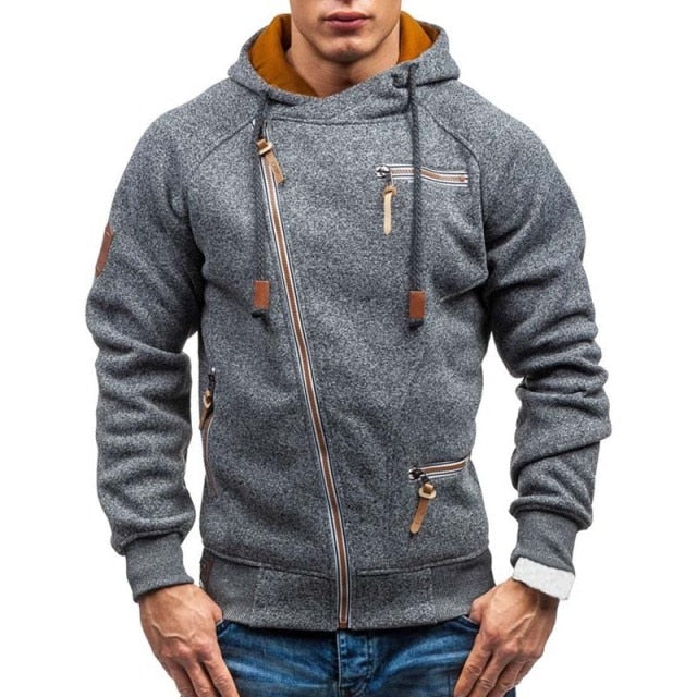 Casual Solid Long Sleeve Warm Hoodies