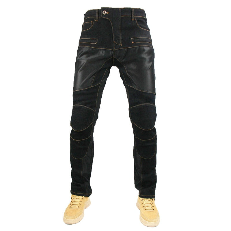 Denim Jeans Protective Motorcycle Pants