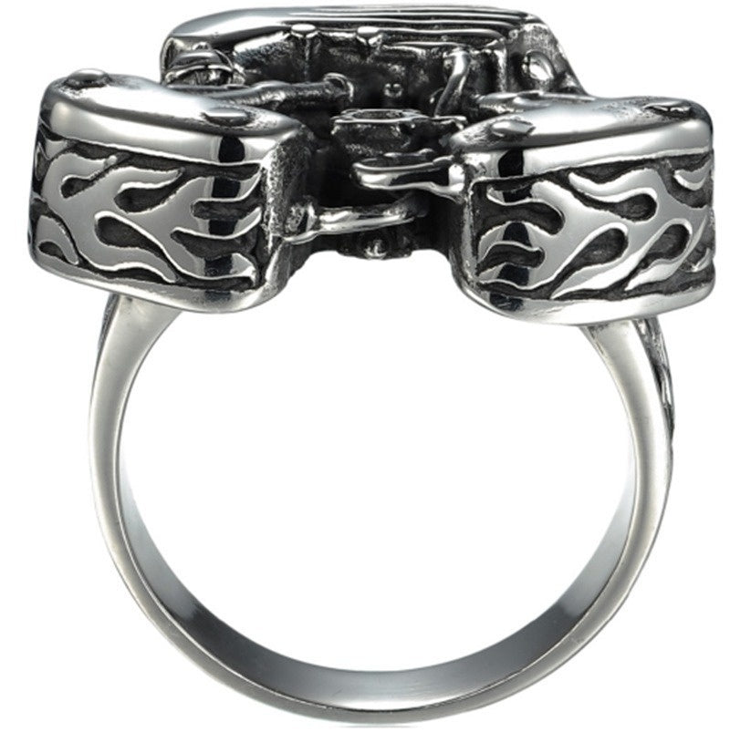 Motorcycle Engine Locomotive Ring