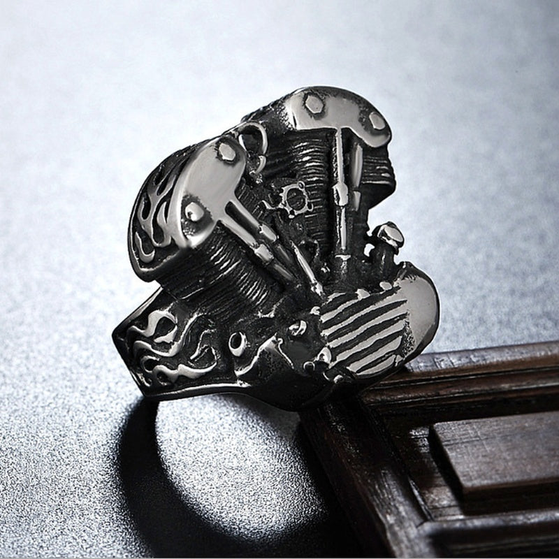 Motorcycle Engine Locomotive Ring