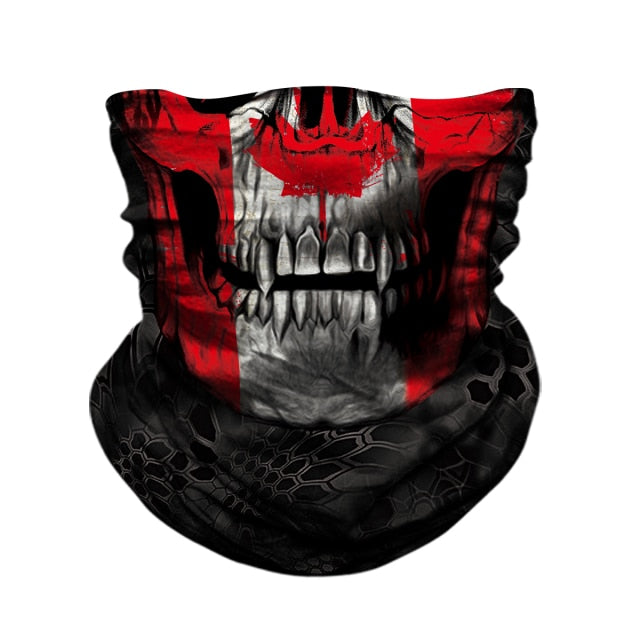 Skull Neck Gaiter Tubular  Bandana