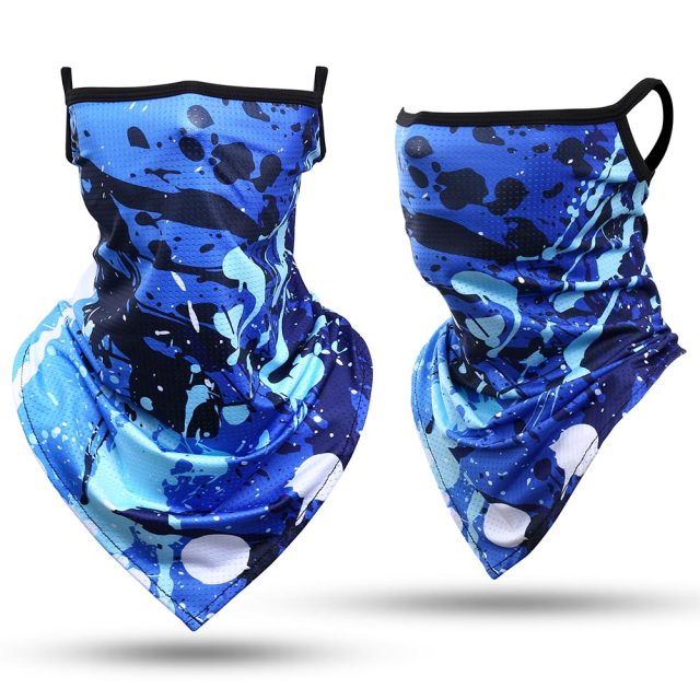 Neck Gaiter Tube Hanging Ear Breathable Bandana