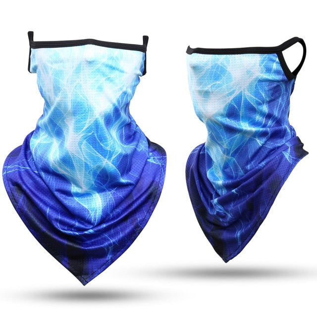 Neck Gaiter Tube Hanging Ear Breathable Bandana