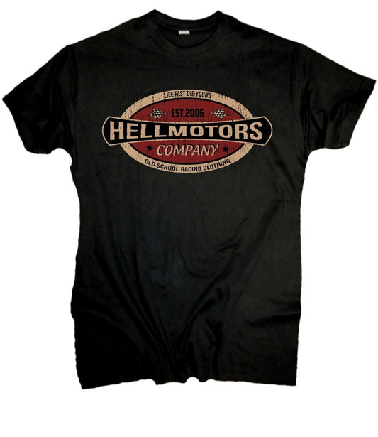 Black Hellmotors Vintage T-Shirt