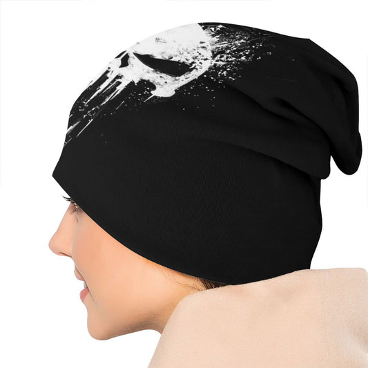 Black Punisher Skull Warm Beanies