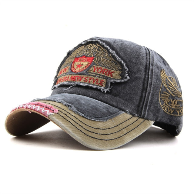 New York Fashion Embroidery Baseball Cap