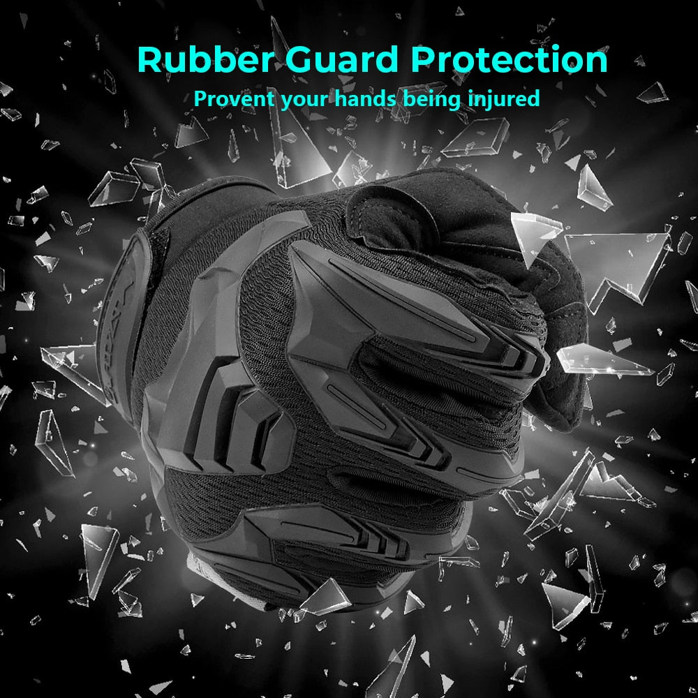 Full Finger Rubber Protective Gloves