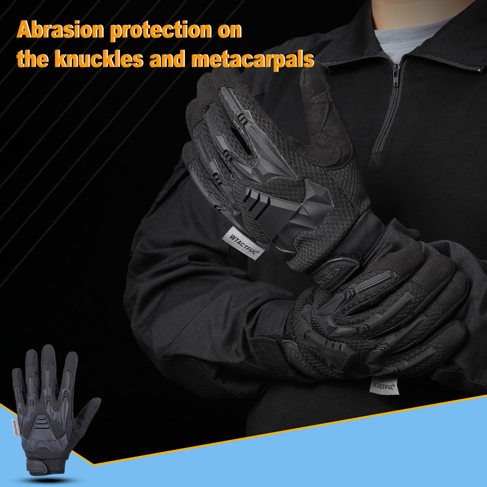 Full Finger Rubber Protective Gloves