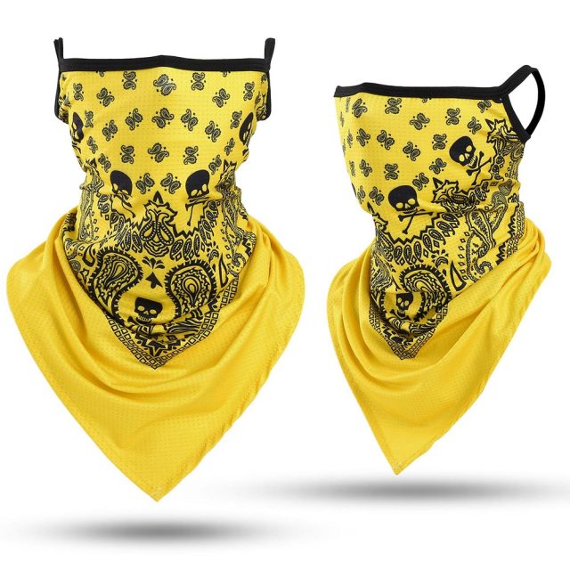 3D Neck Gaiter Skull Ear Cover Bandana