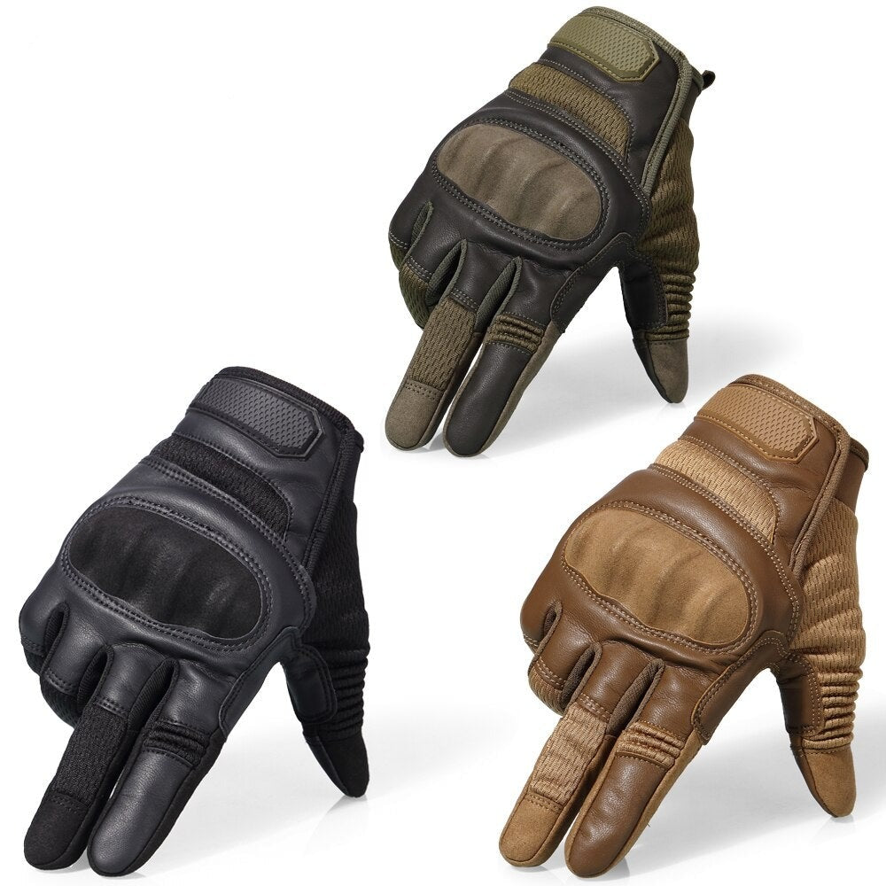 Touch Screen Motorcycle Full Finger Gloves