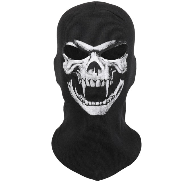 3D Skull Ghost Windproof Full Face Mask