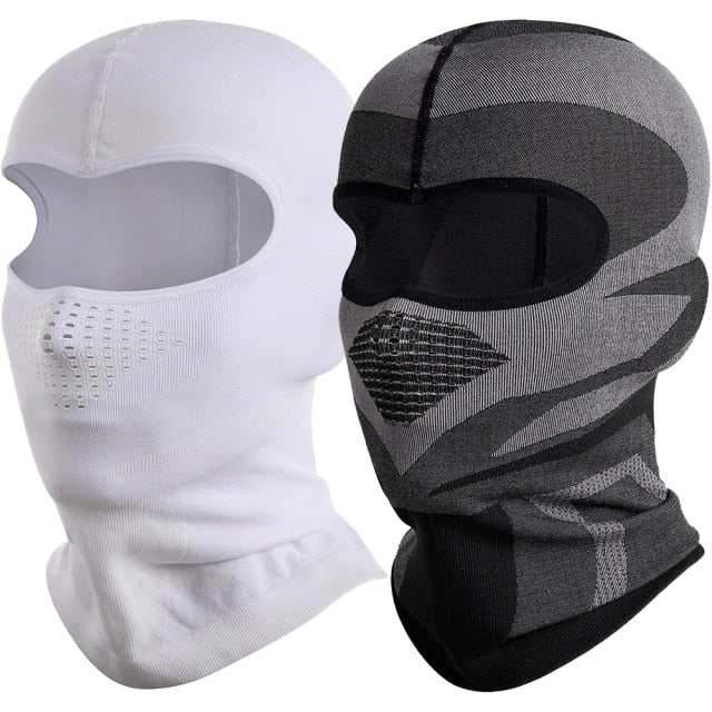 2 Pack Motorcycle Breathable Full Face Mask
