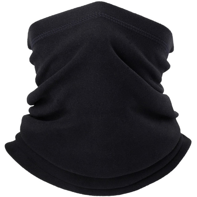 Winter Fleece Motorcycle Half Face Mask